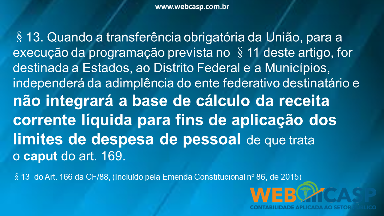 Ajuste da RCL na apurao do Limite de Gasto com Pessoal