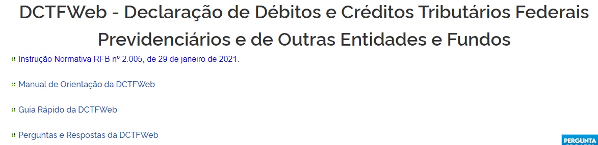 Ateno: rgos pblicos municipais devem entregar a DCTFWeb; declarao  obrigatria