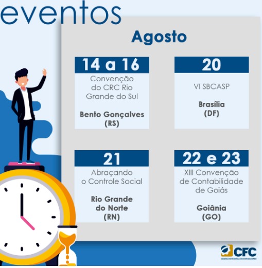 Sistema CFC - CRCs capacita profissionais em eventos contbeis neste ms