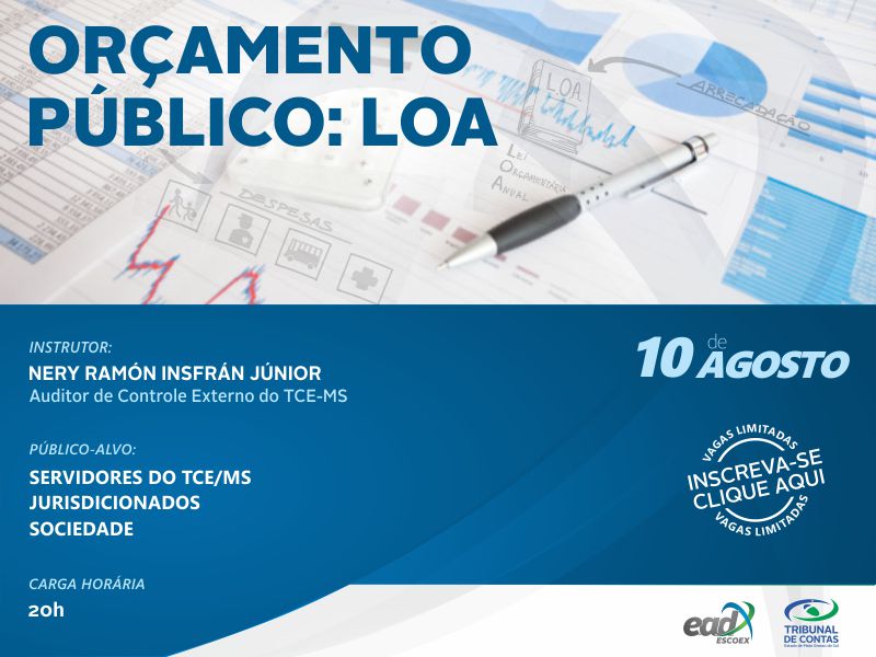 TCE-MS realiza curso sobre Lei Oramentria Anual