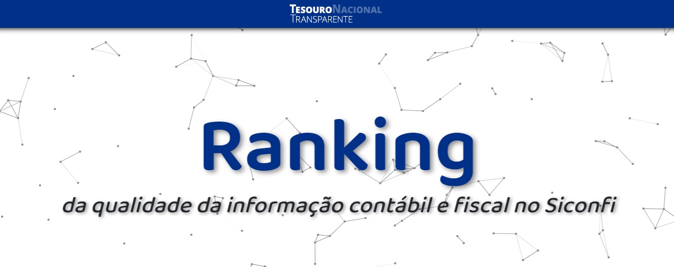 STN divulga ranking da qualidade da informao contbil e fiscal dos Municpios no Siconfi