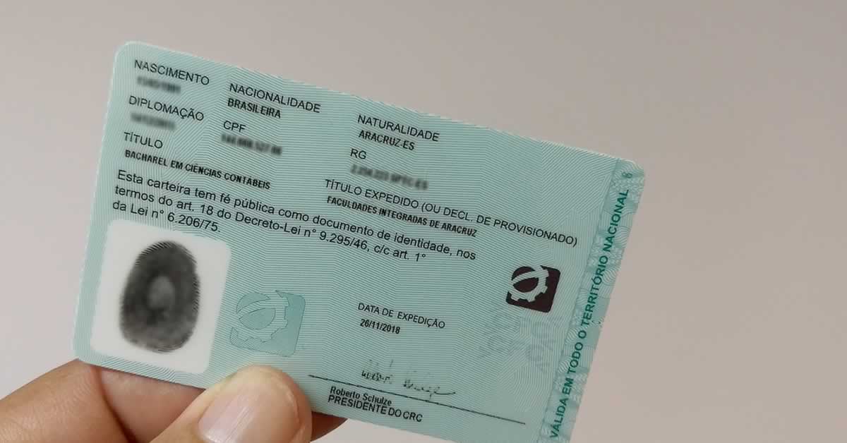 Versão física da Carteira de Identidade Profissional já pode ser solicitada
