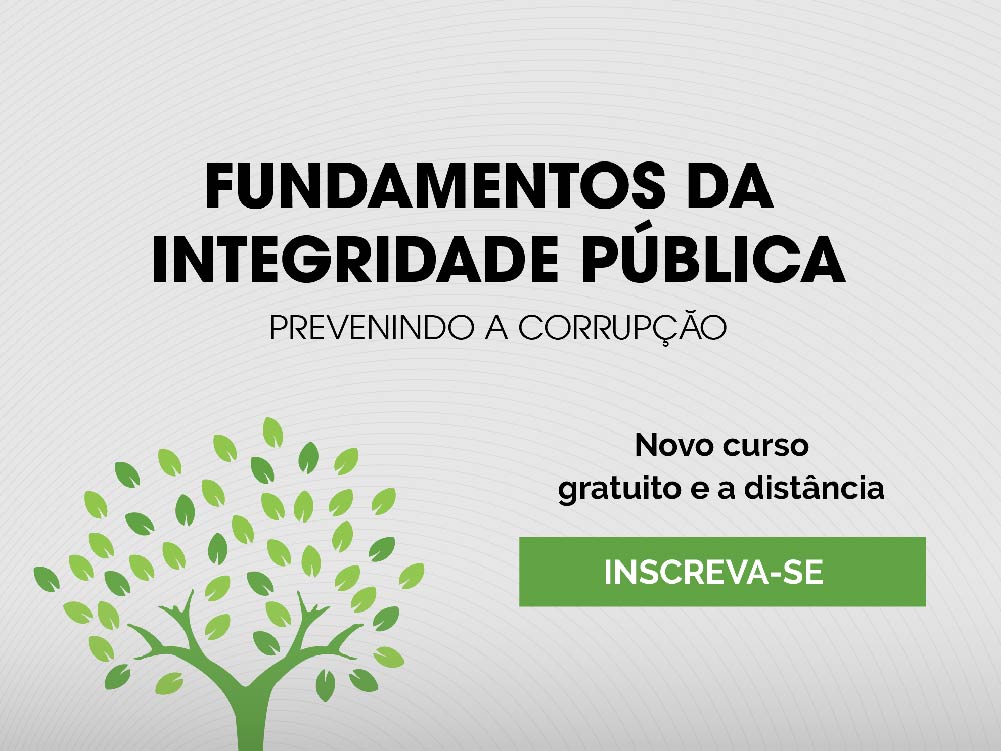 Integridade pblica  tema de novo curso