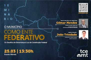 Governana em debate: TCE-MT realiza seminrio com ministro do STF