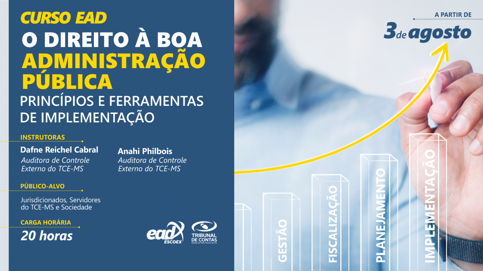 Novo curso do TCE-MS  voltado  boa administrao pblica