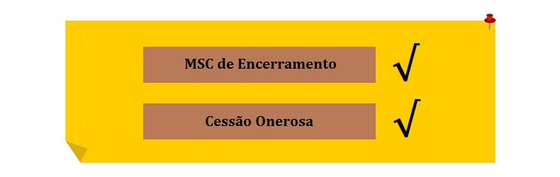 Publicadas NT sobre MSC de Encerramento e Cesso Onerosa