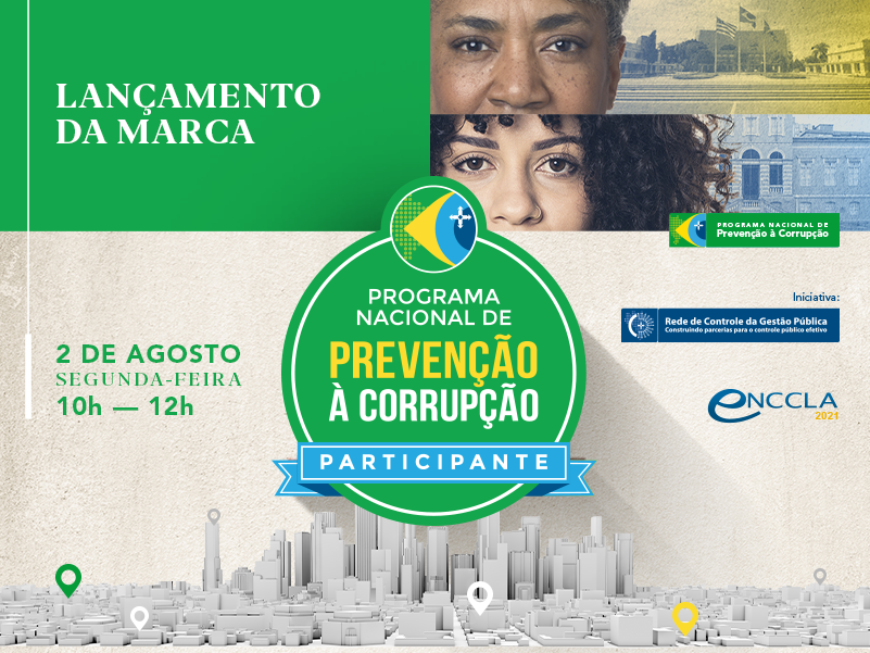 Marca do Programa Nacional de Preveno  Corrupo ser lanada dia 2